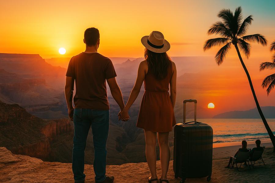 Viaje de novios Costa Oeste y Hawái